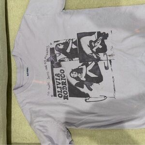 Old Navy Lavender Long-Sleeve Olivia Rodrigo Graphic Tee